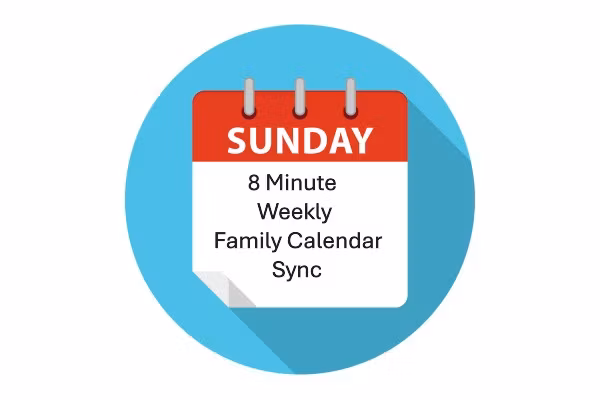 8 Minute Family Calendar System