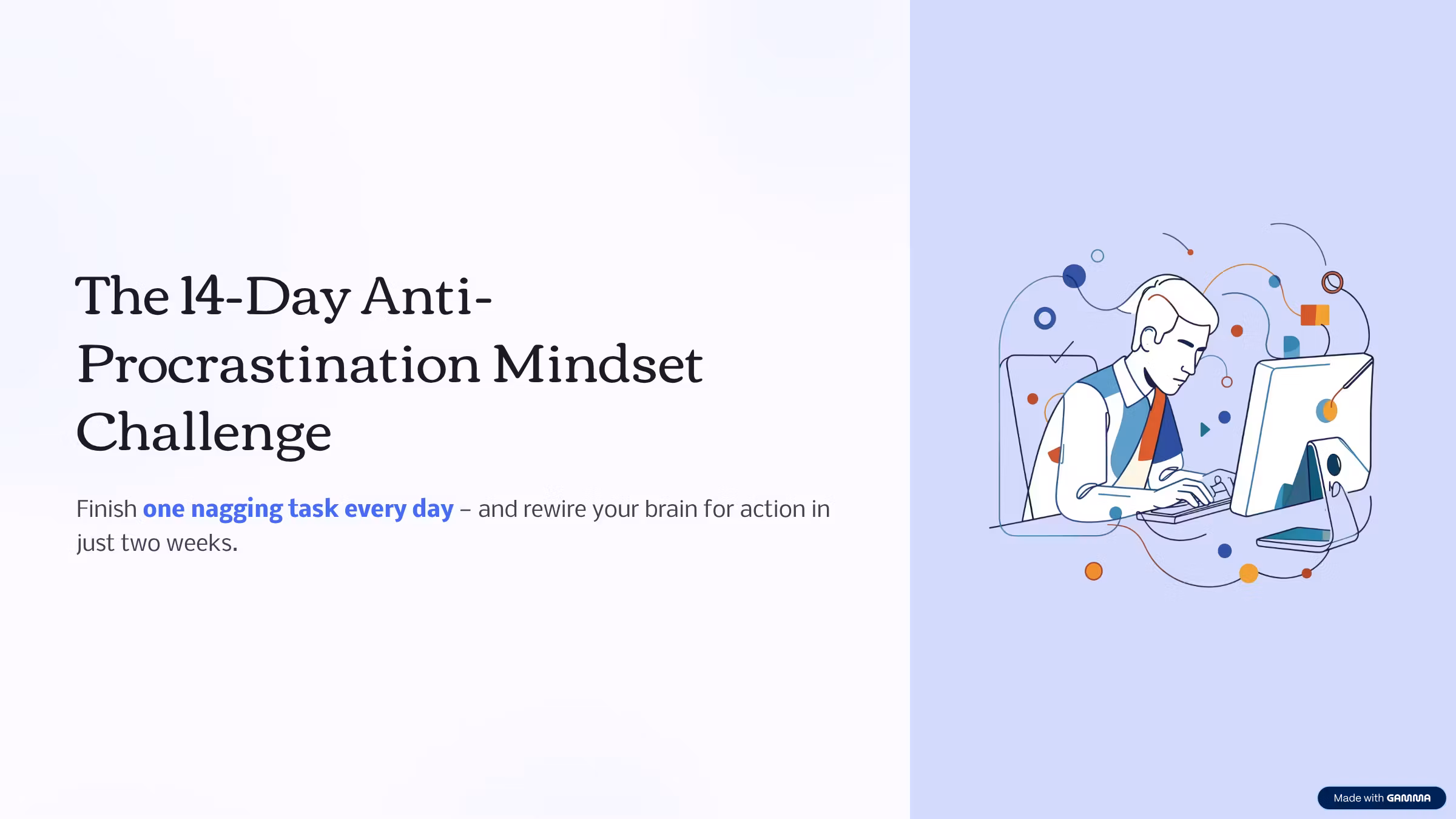 Anti-Procrastination Mindset