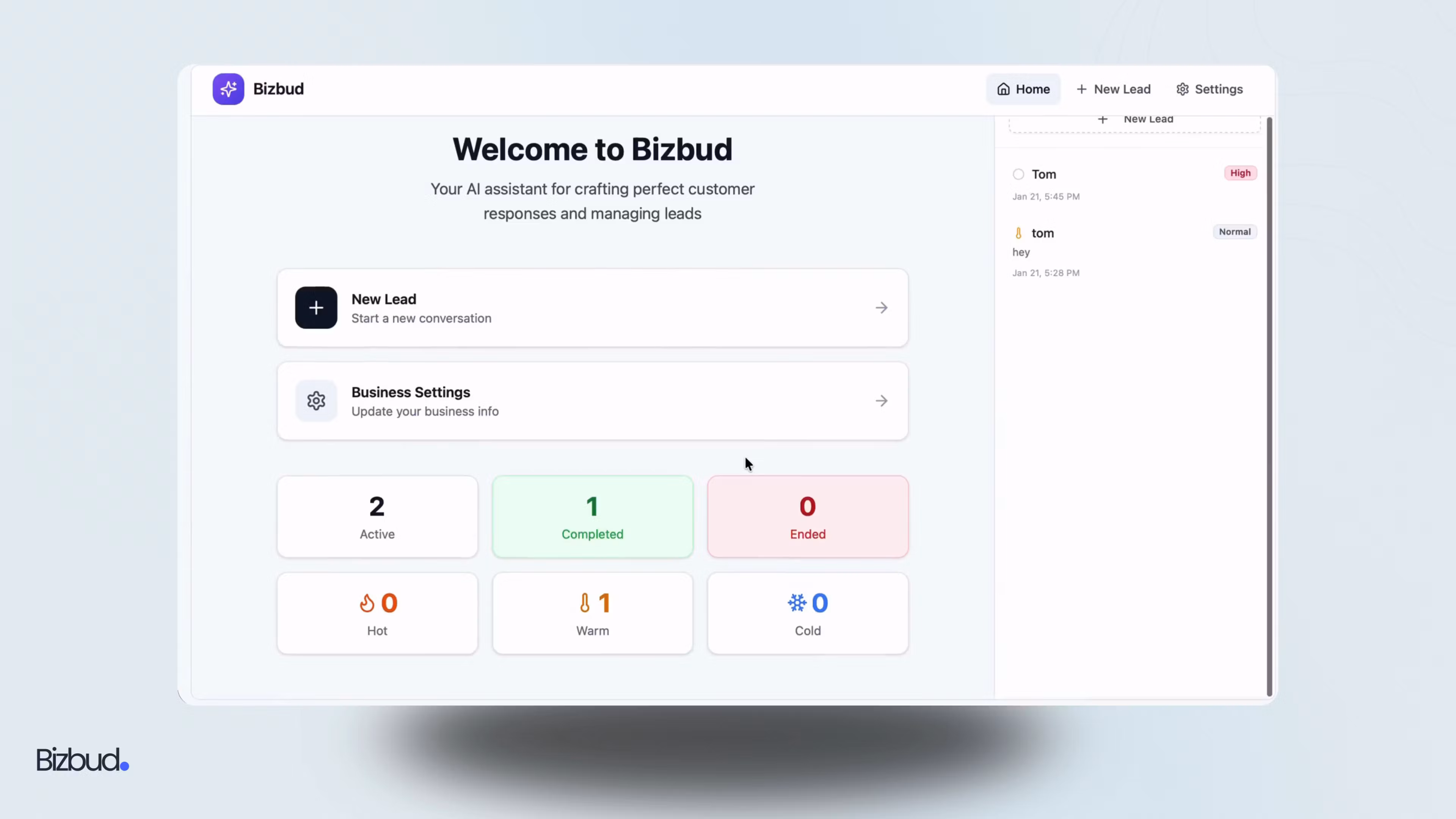 Bizbud AI Deal Closer