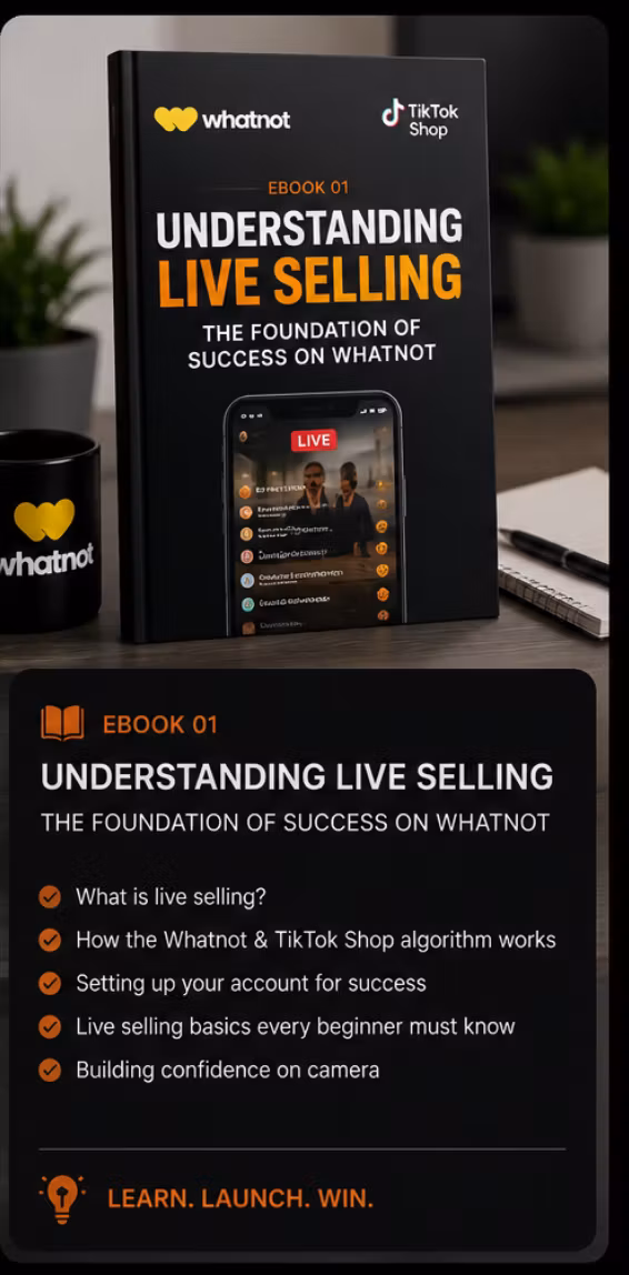 BOOK 1: Understanding Live Selling