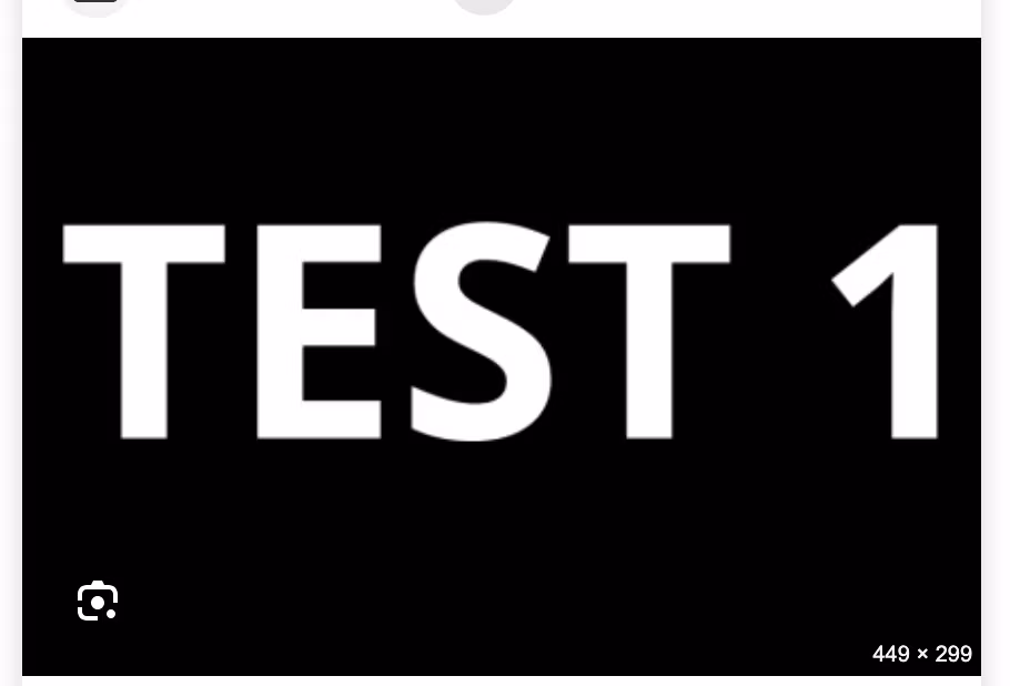 test 1