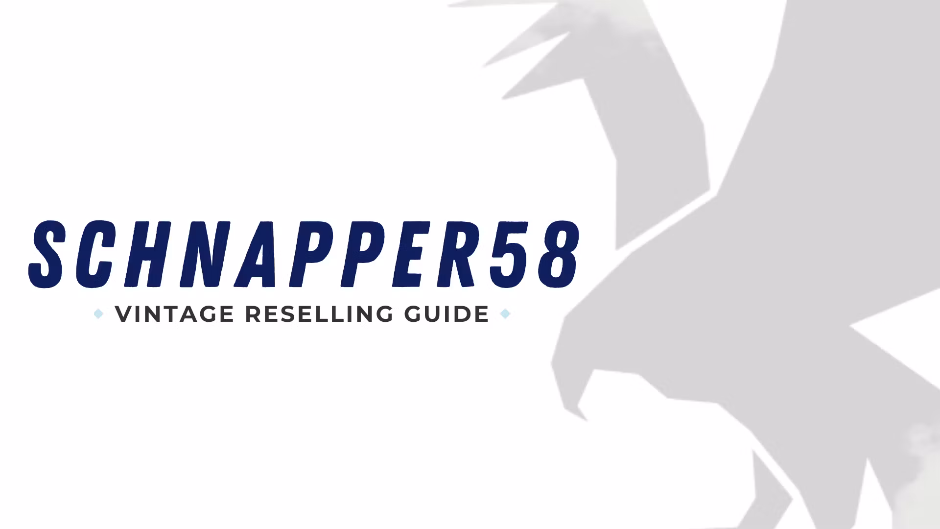 Schnapper58 Vintage Clothing