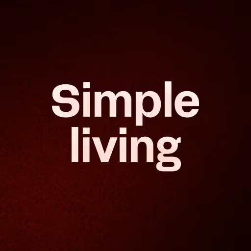Simple living