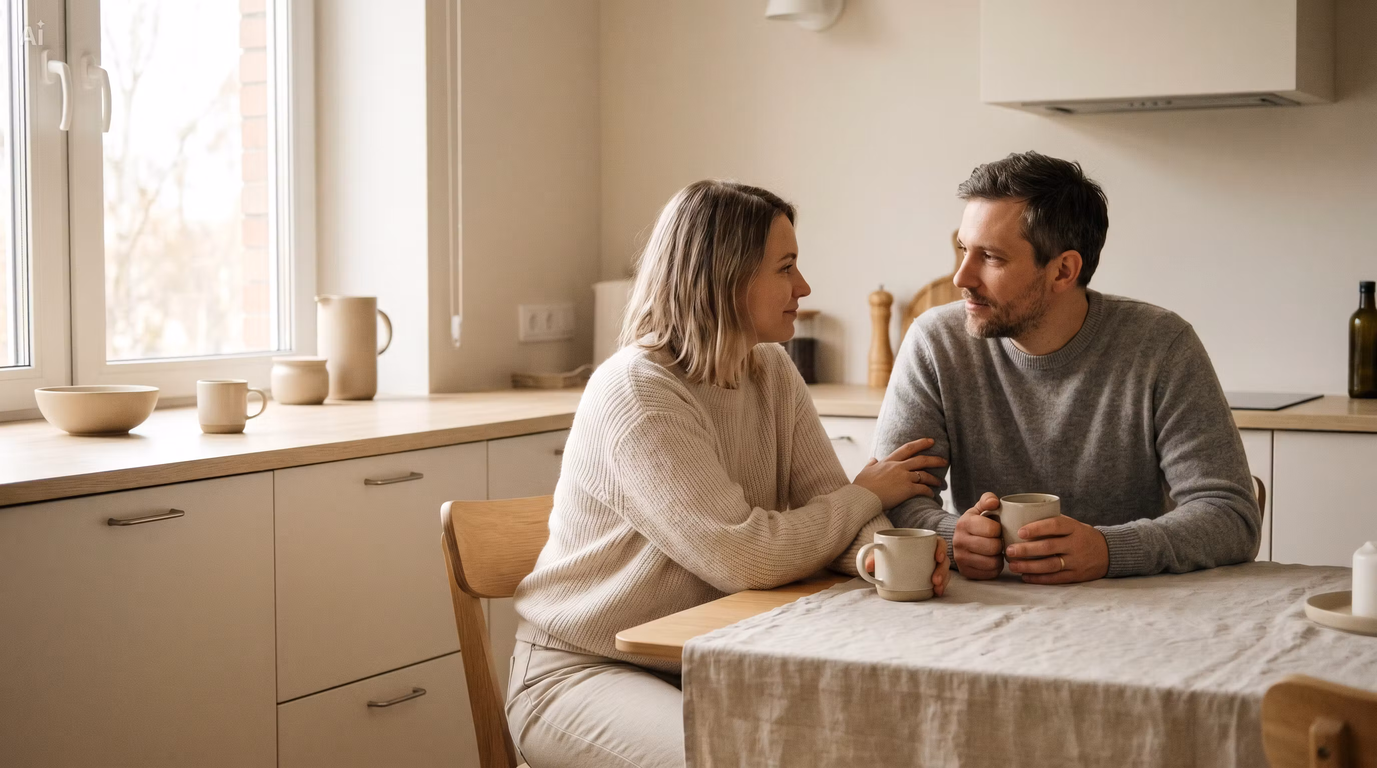 Couples Resolving Disagreements Calmly Without Shutting Down