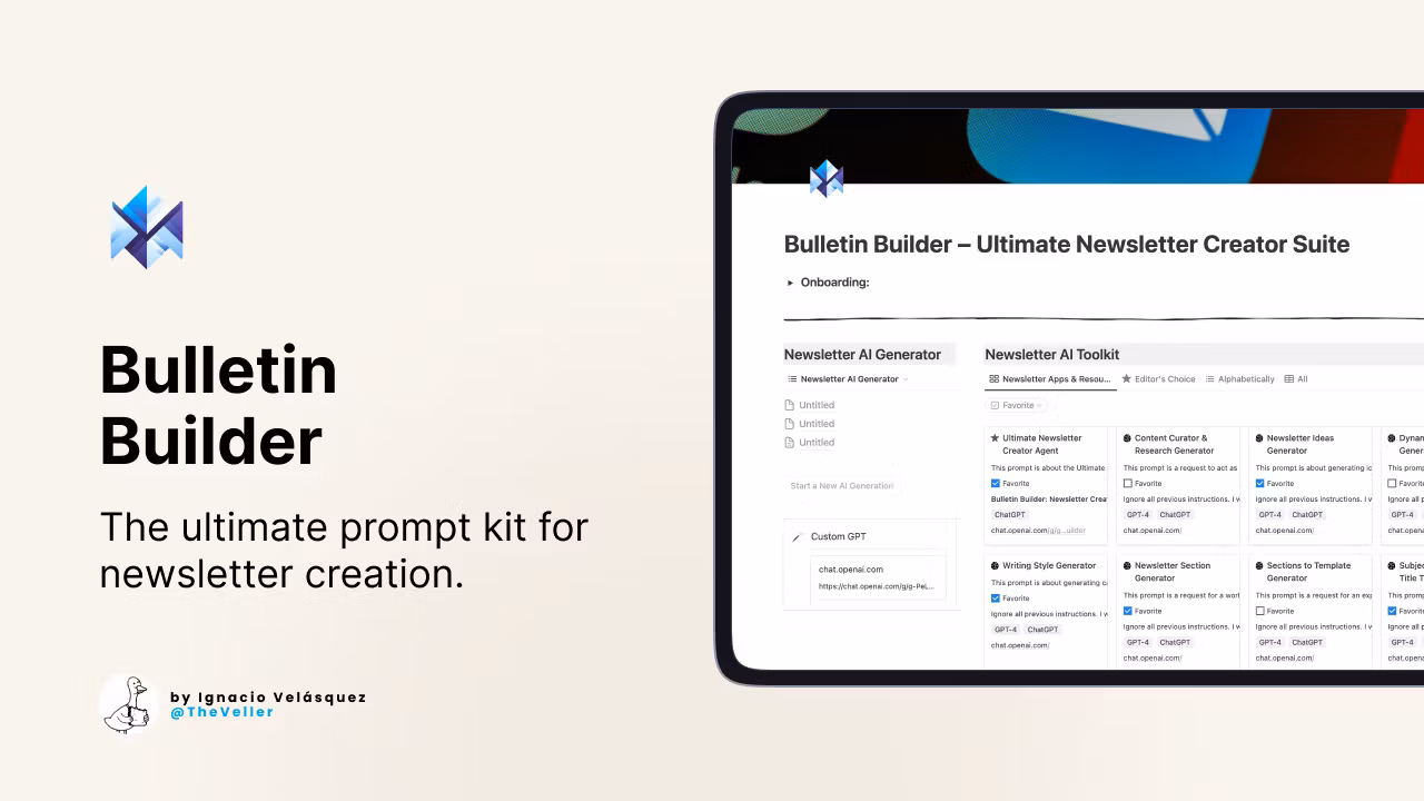 Bulletin Builder – UltimatePRO