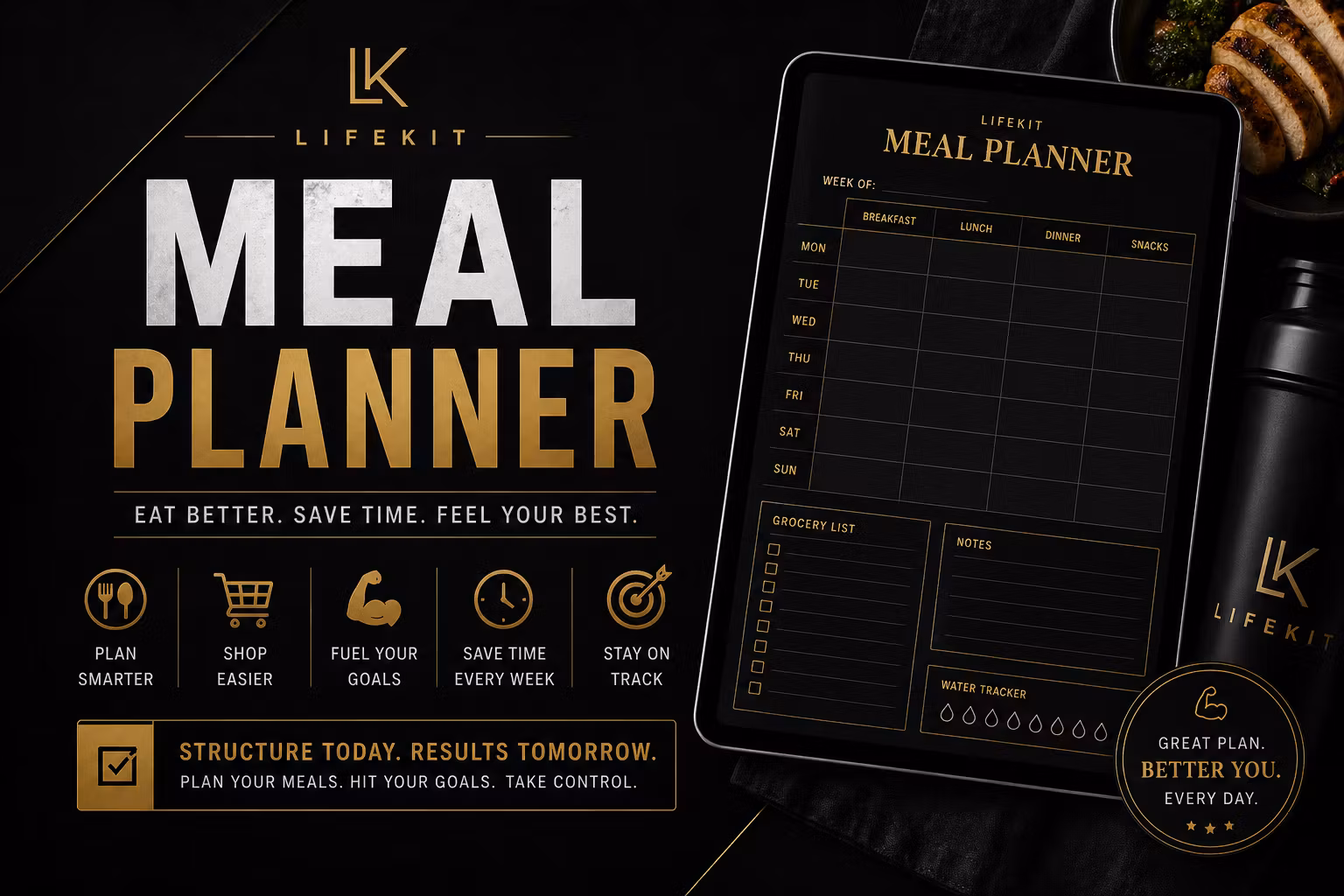 Monthly Meal Planner 