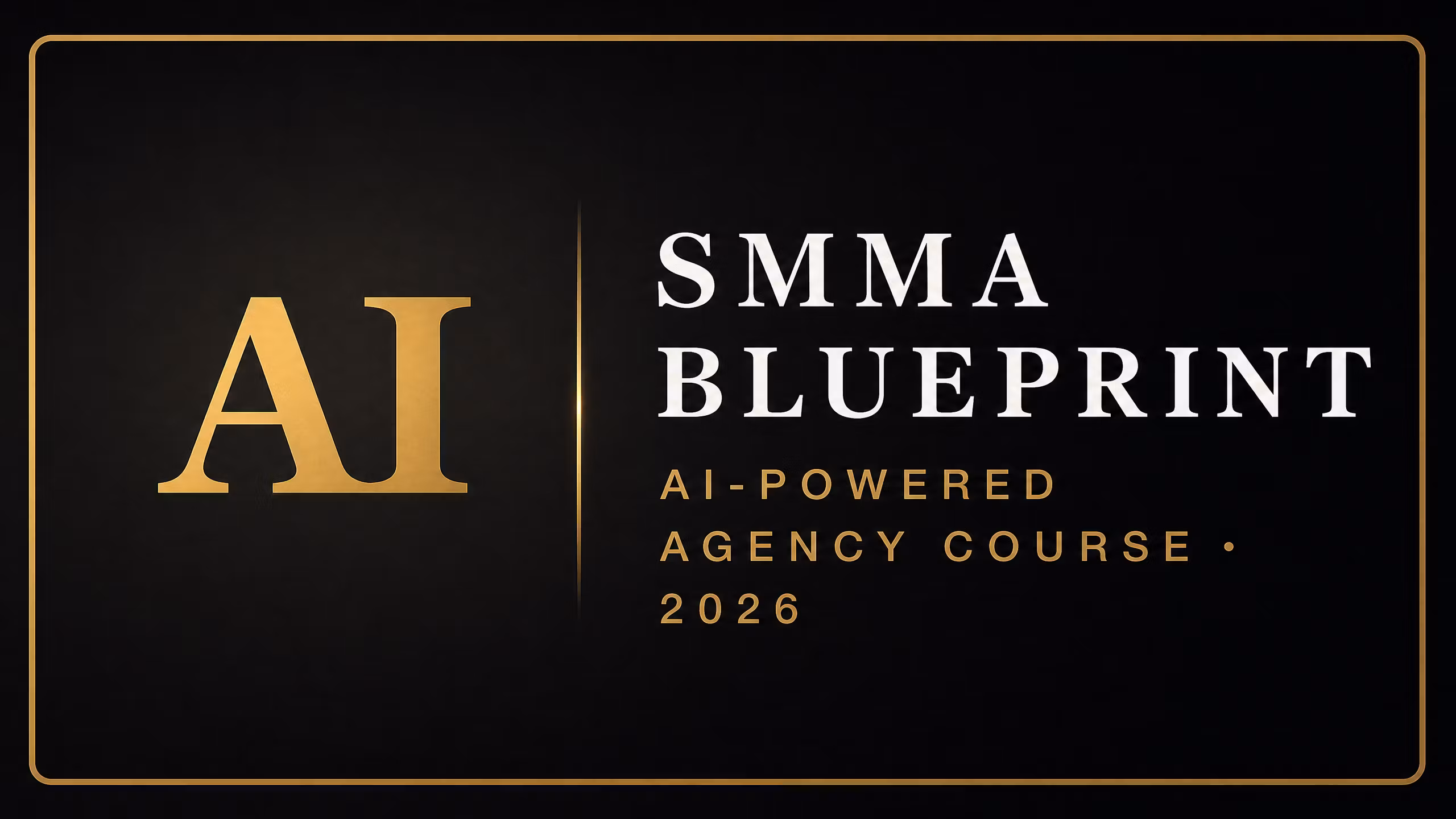 The AI SMMA Blueprint