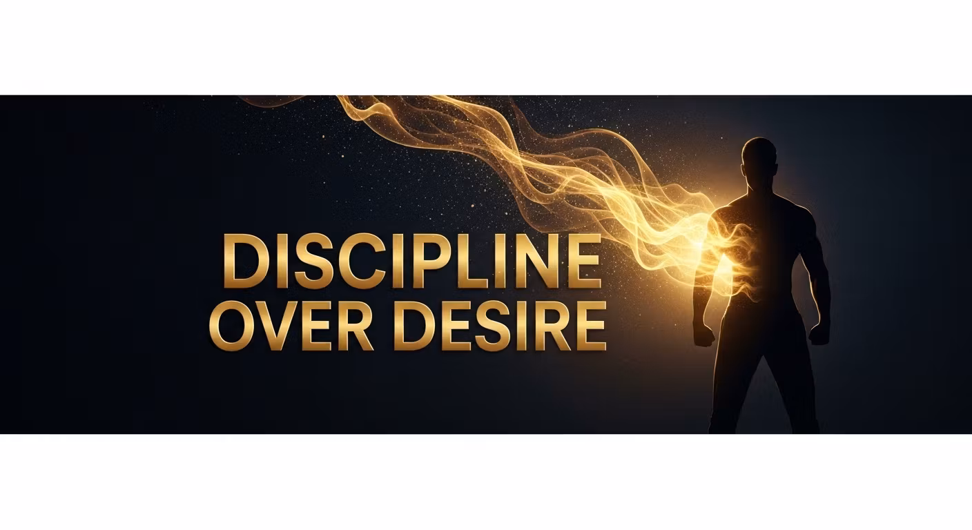 Discipline Over Desire
