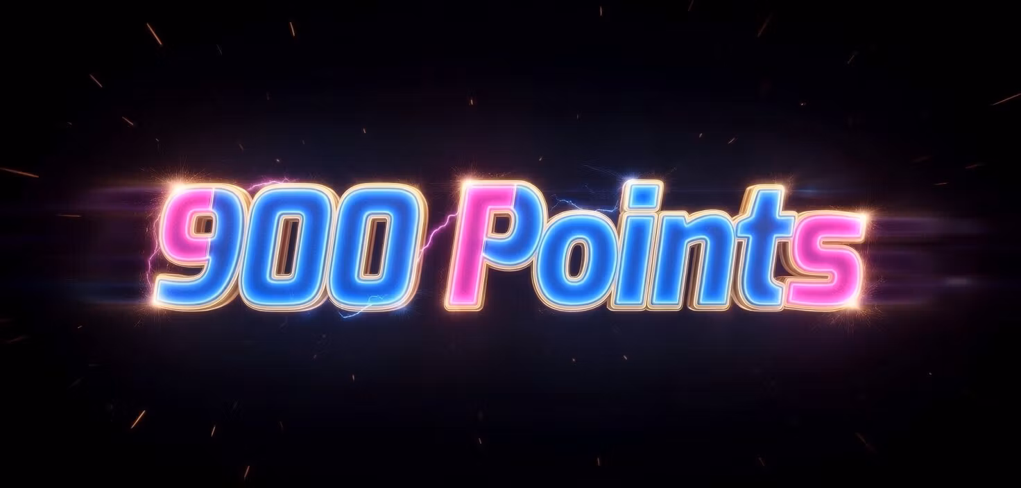 900 Points