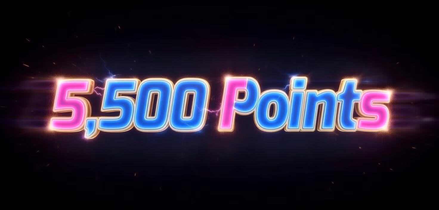 5,500 Points