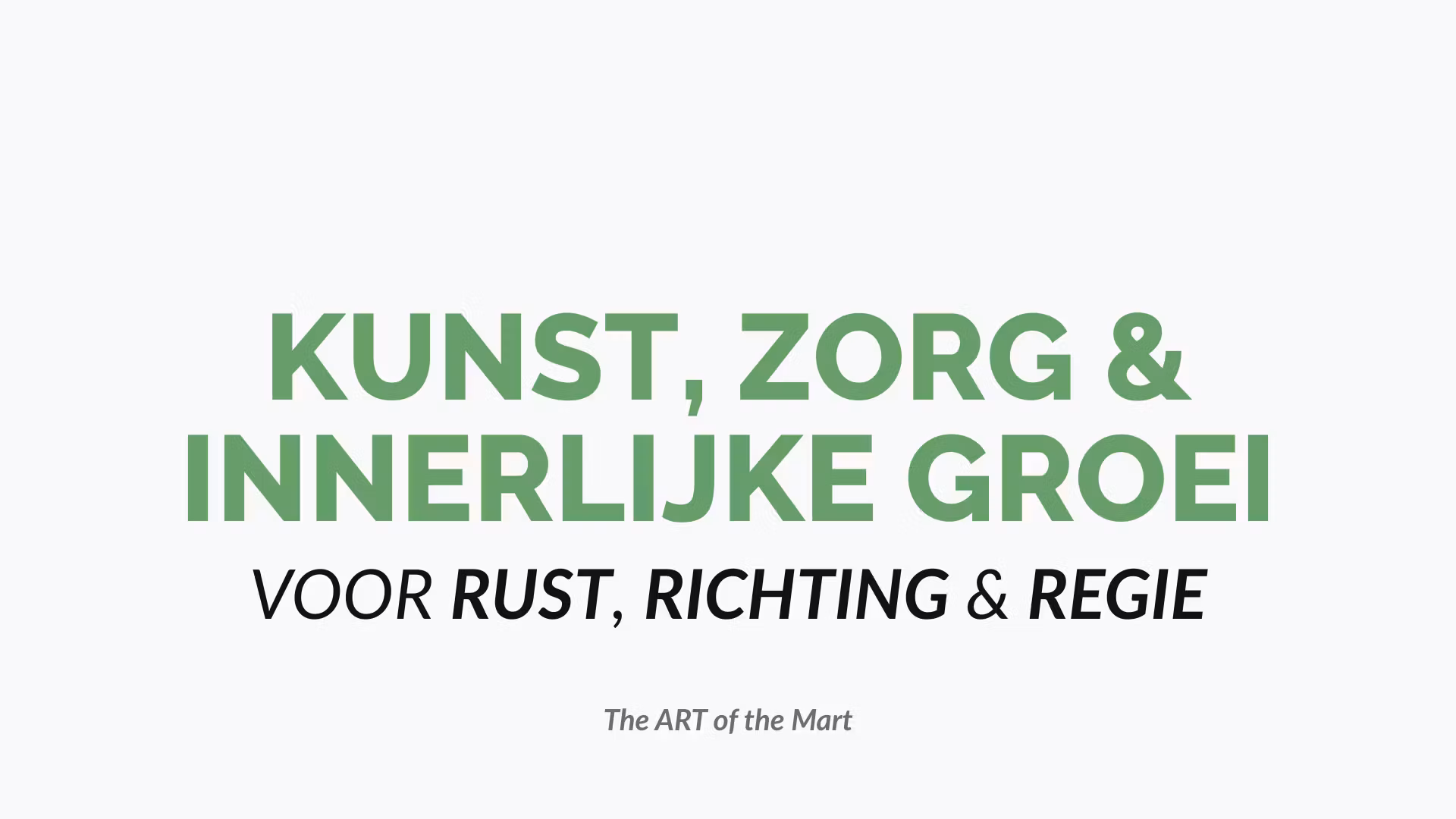 The ART of the Mart