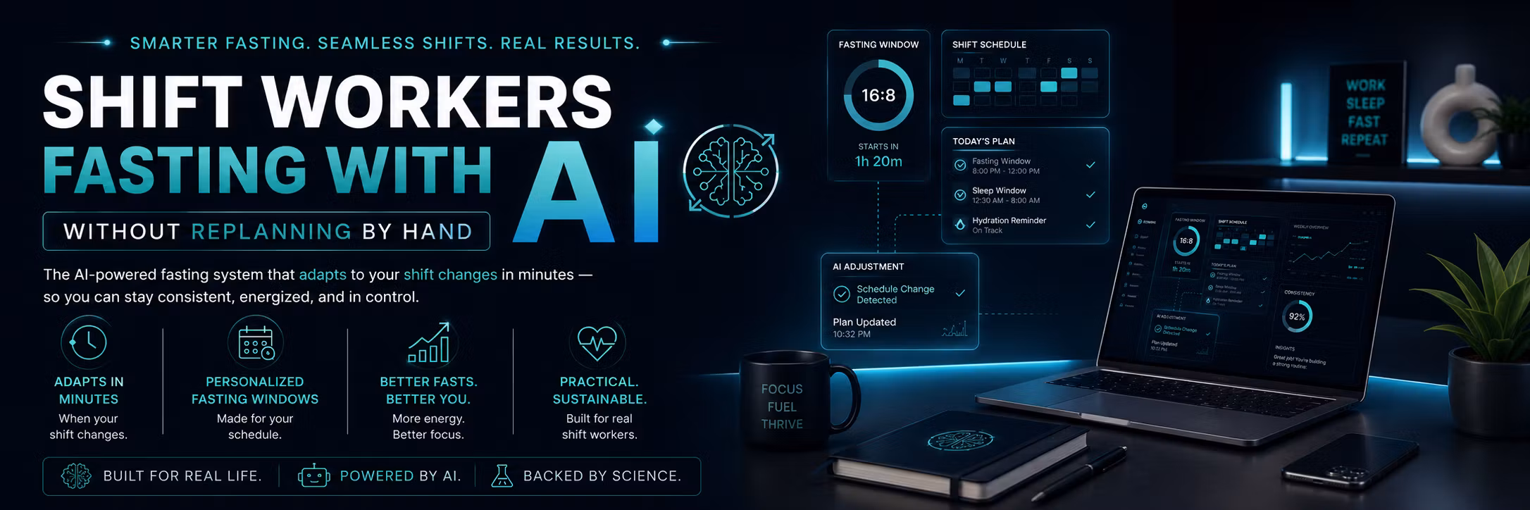 Shift Workers Fasting With AI
