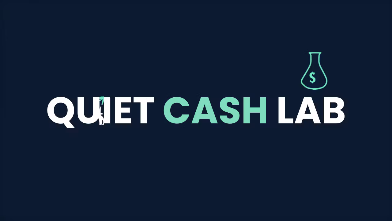 Quiet Cash Lab — Free Community
