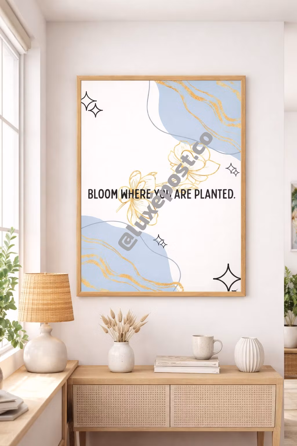 Bloom Where You Are Planted Poster