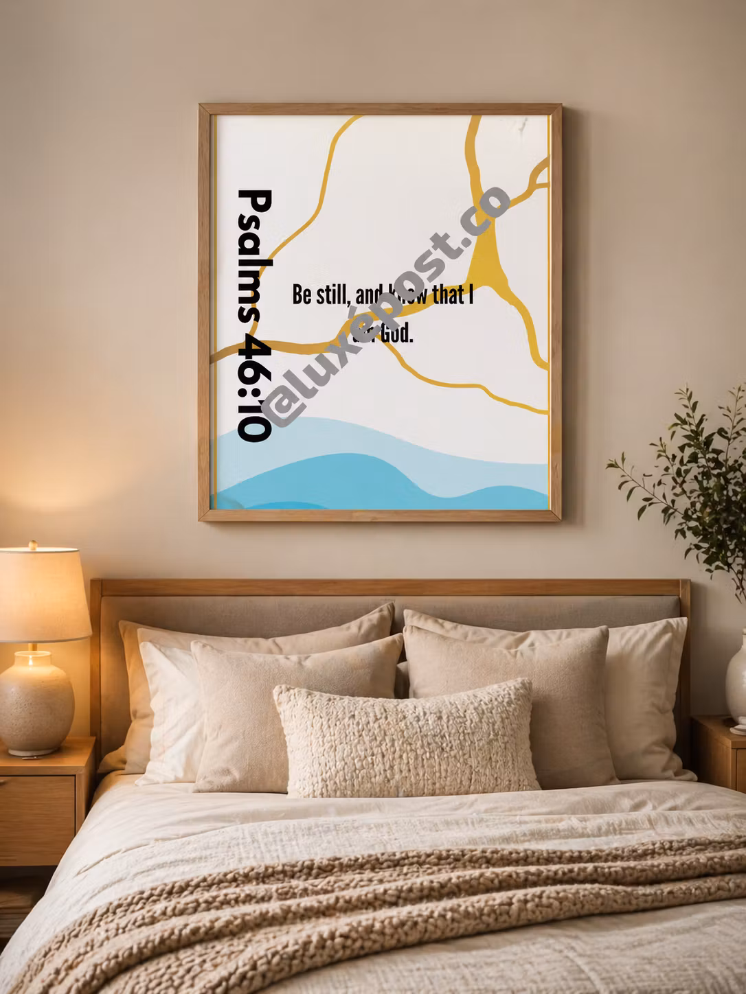 Psalms 46:10 - Scripture-Based Poster
