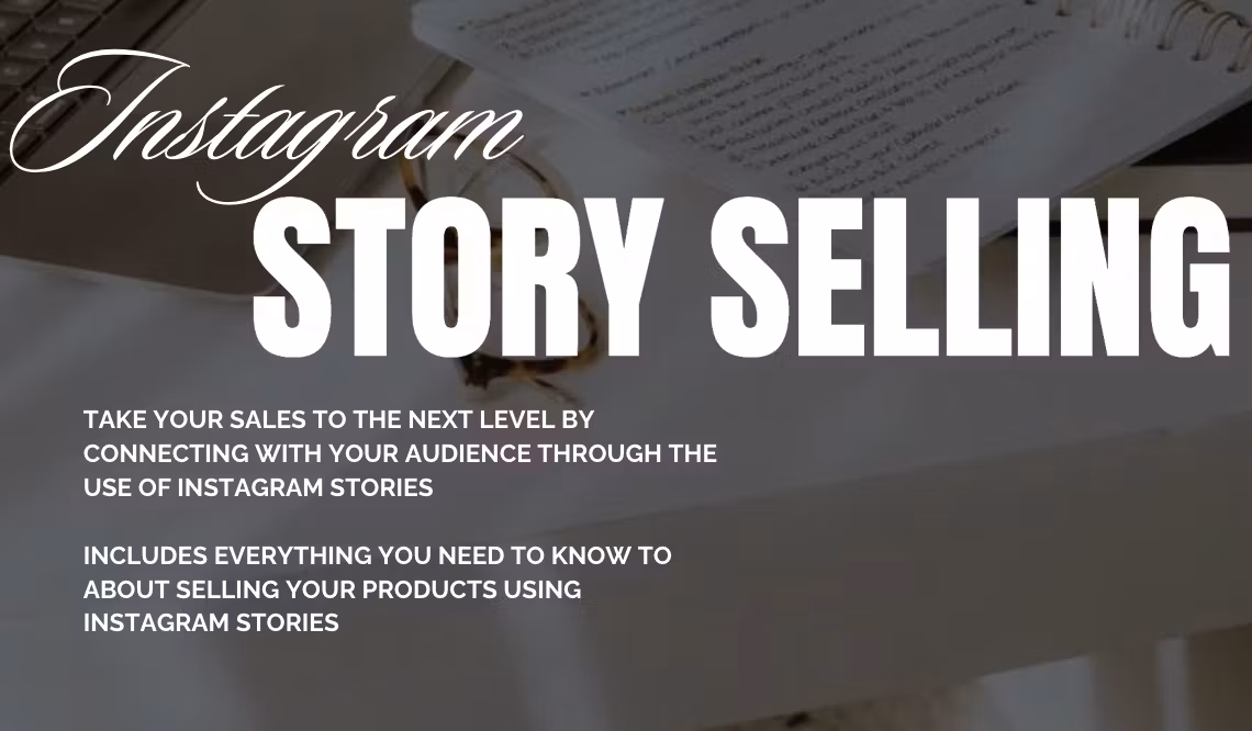 Instagram Story Selling - With Master Resell Rights