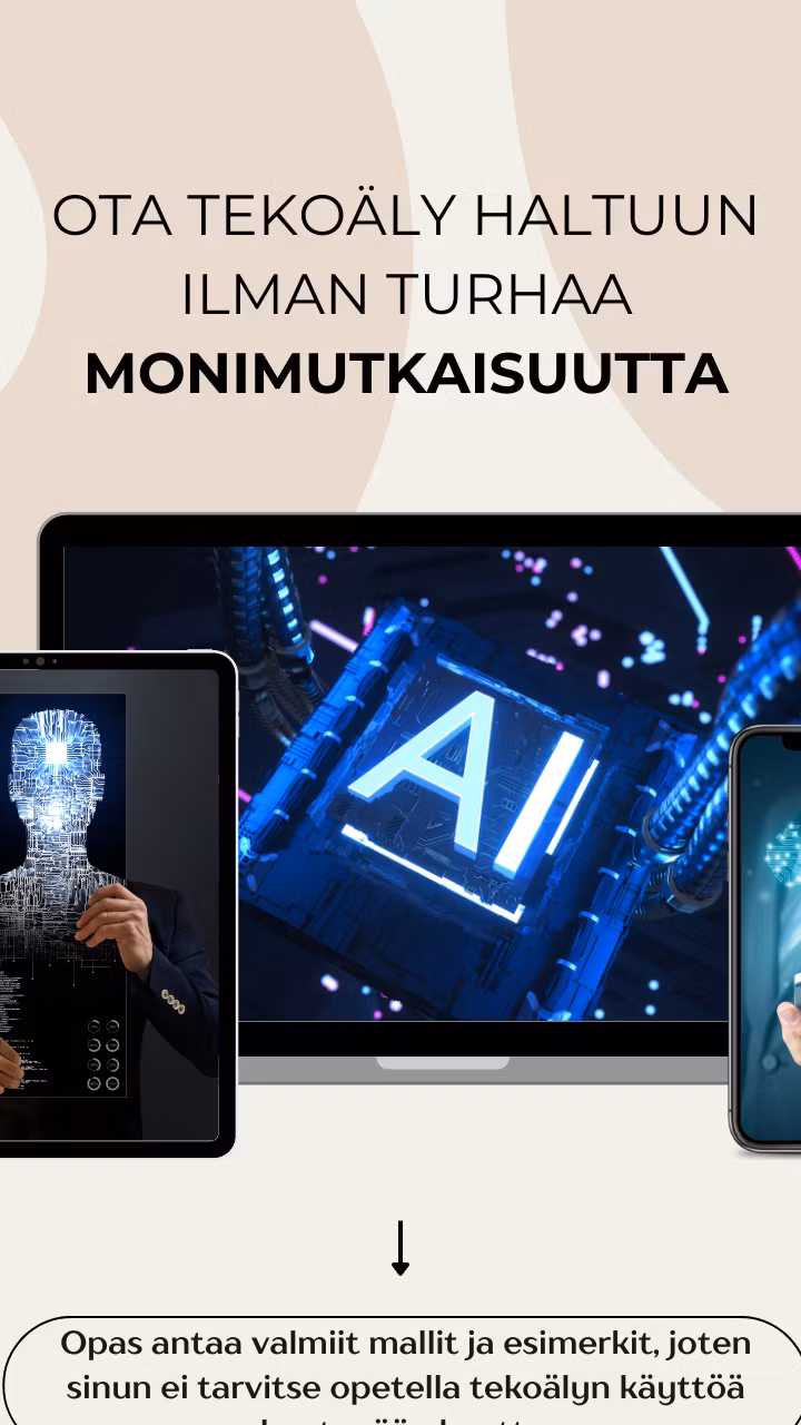 Näin käytät tekoälyä tehokkaammin