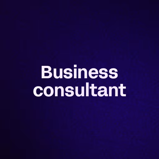 Business consultant 