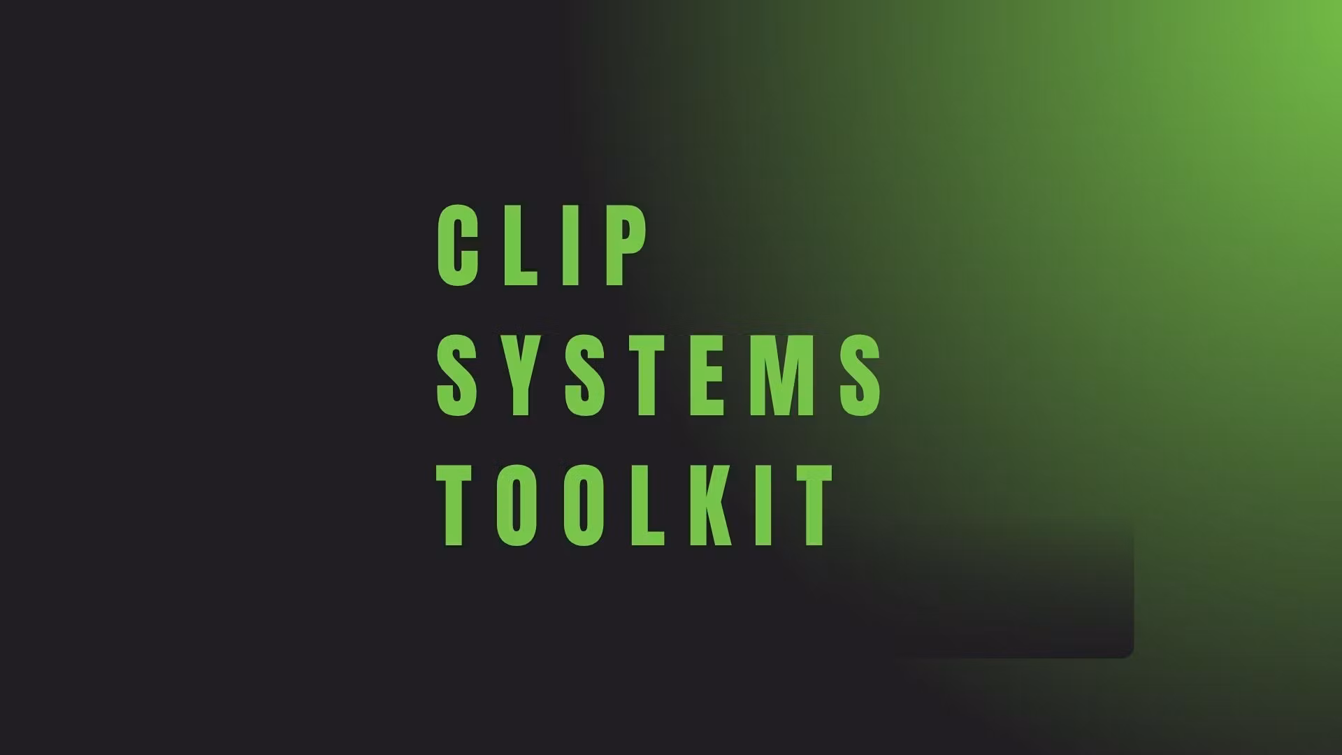 🇩🇪 Clip Systems Toolkit