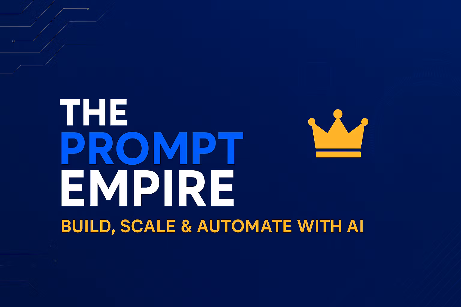 The Prompt Empire