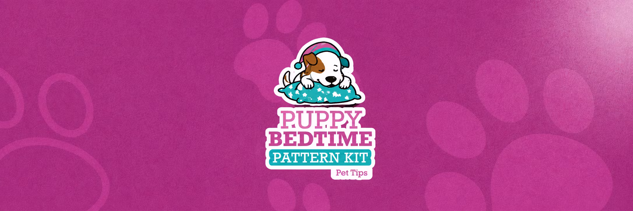 Puppy Bedtime Pattern Kit