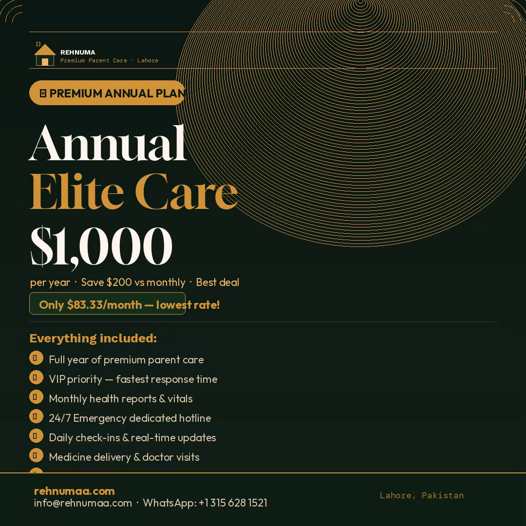 Rehnumaa Annual Elite Care