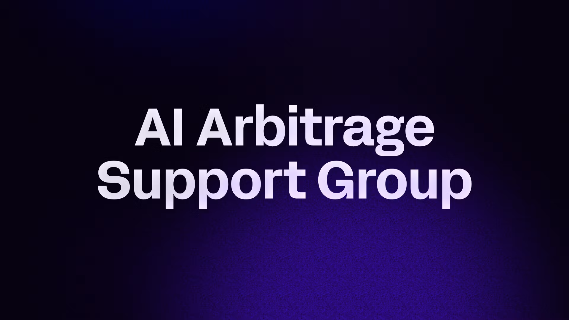 AI Arbitrage support chat