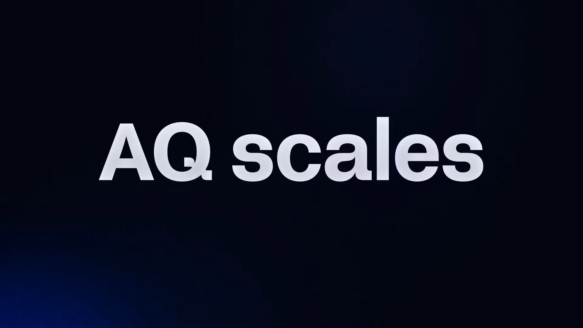 AQ scales
