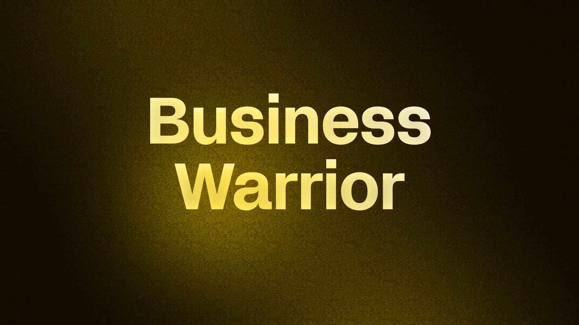 Business Warrior 