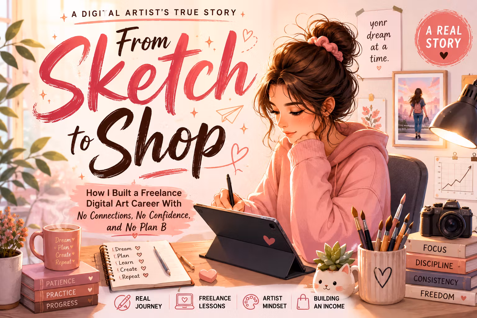 From Premed to Pixels — My Creative Career Story