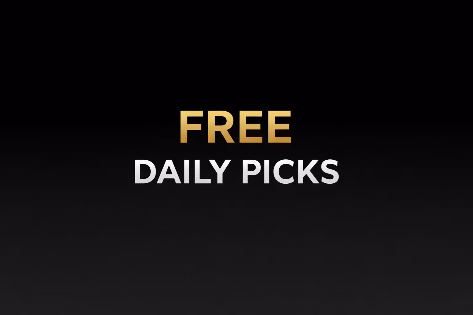 Free Daily Picks
