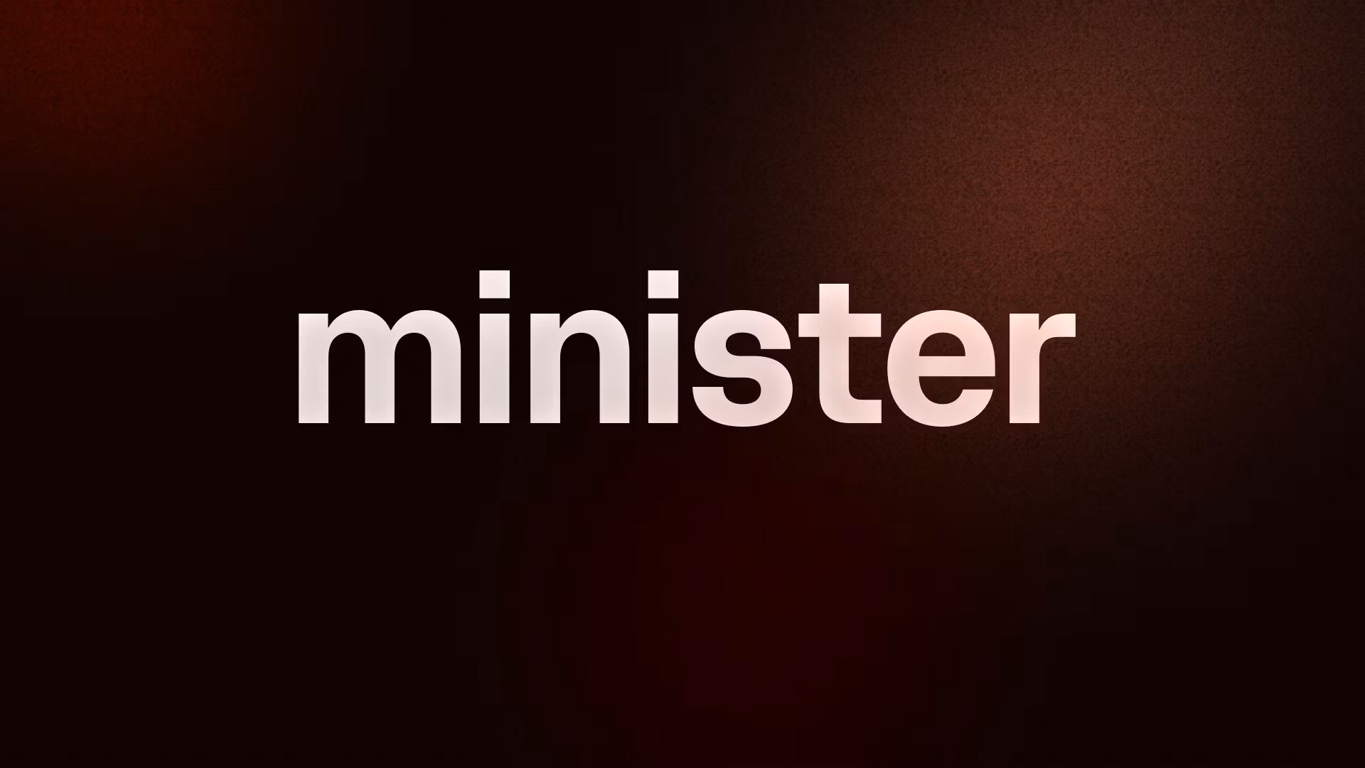 minister