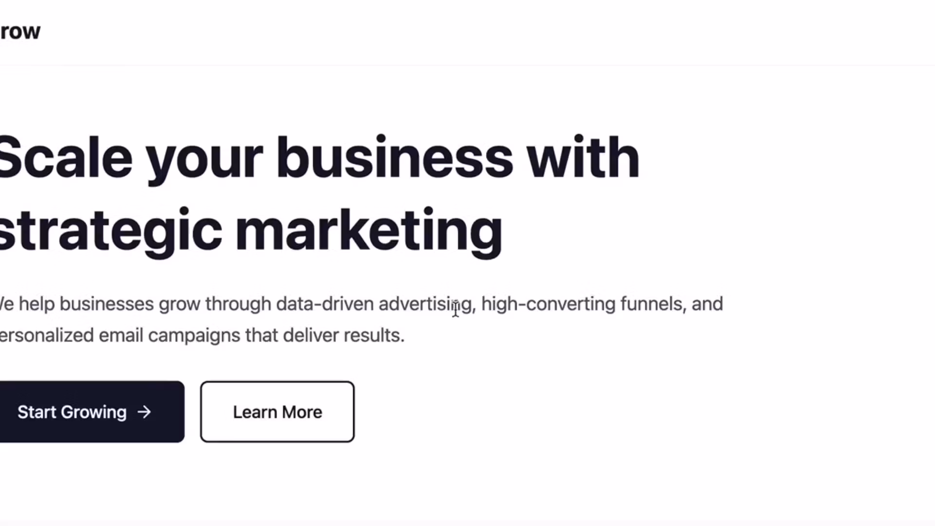High converting websites 