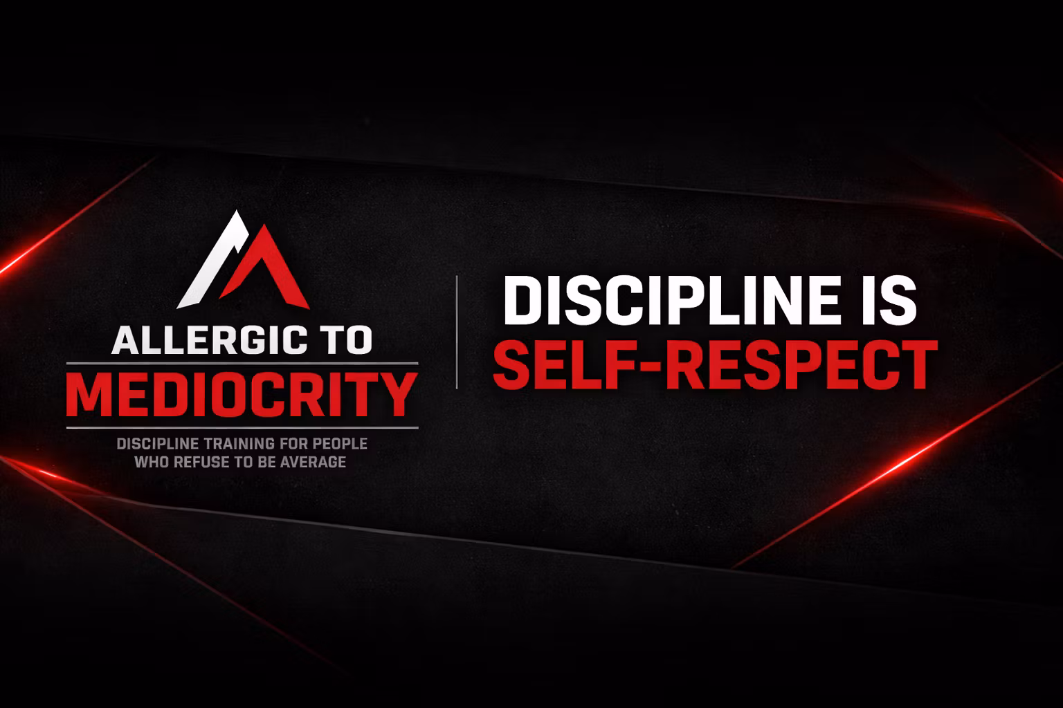 ALLERGIC TO MEDIOCRITY