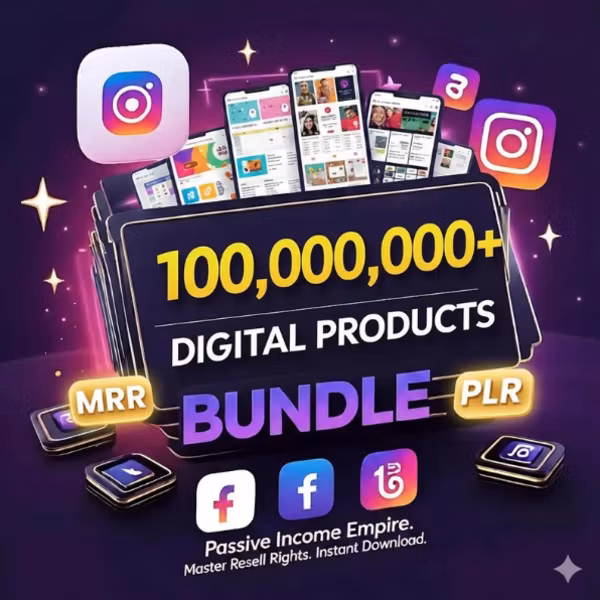 100M+ Digital PLR Bundle