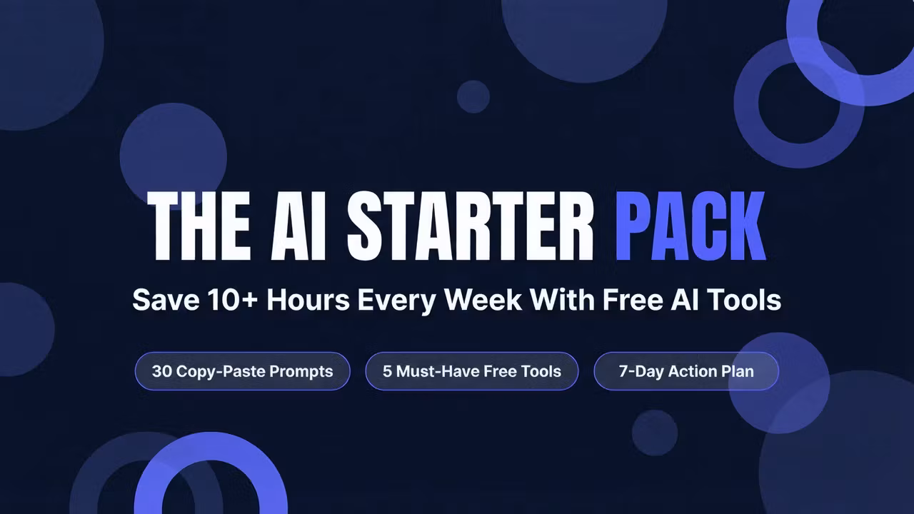 The AI Starter Pack — Beginner's Guide