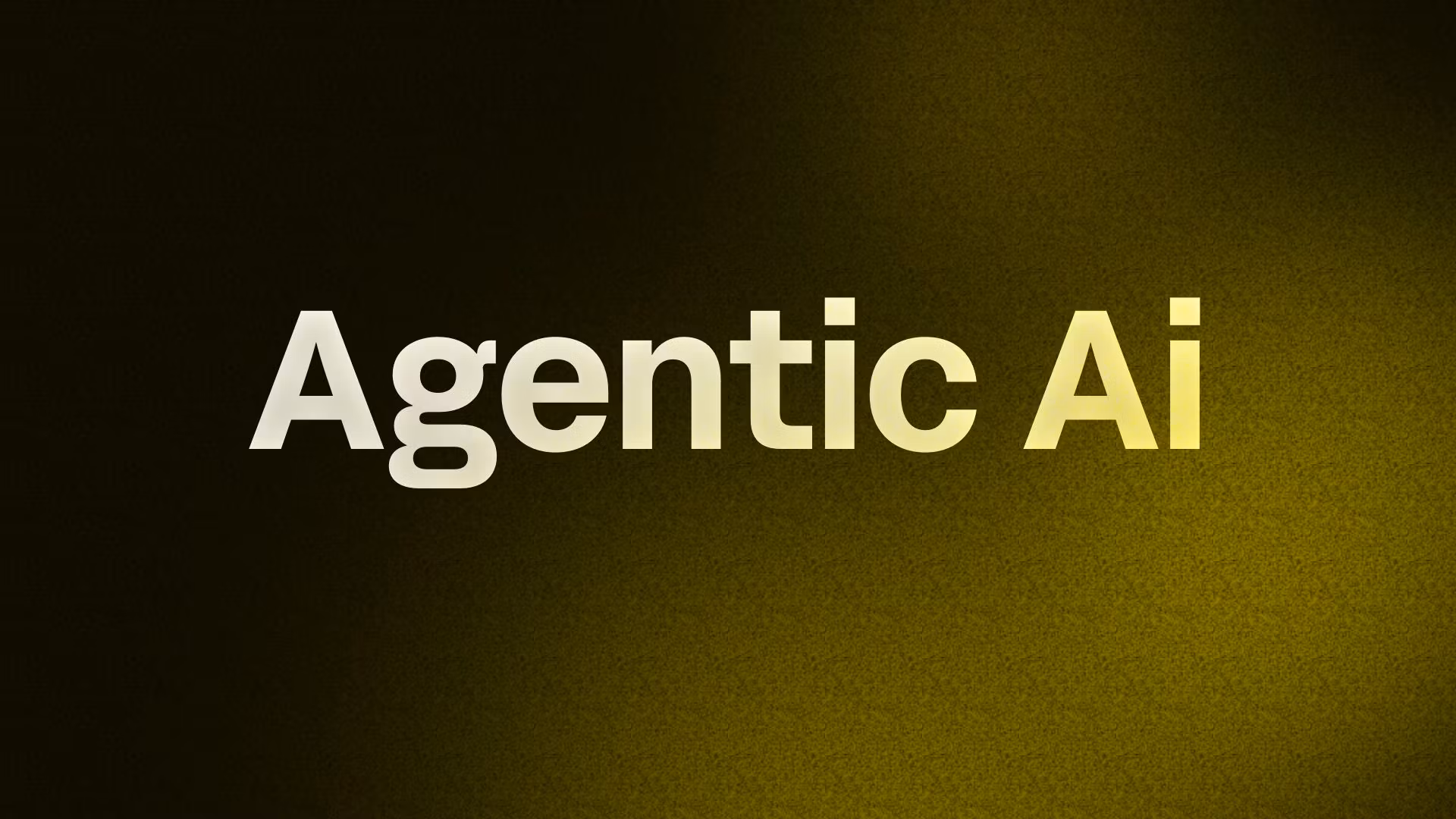 Agentic Ai