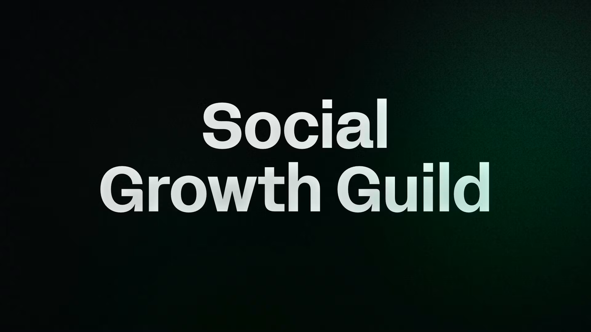 Social Growth Guild
