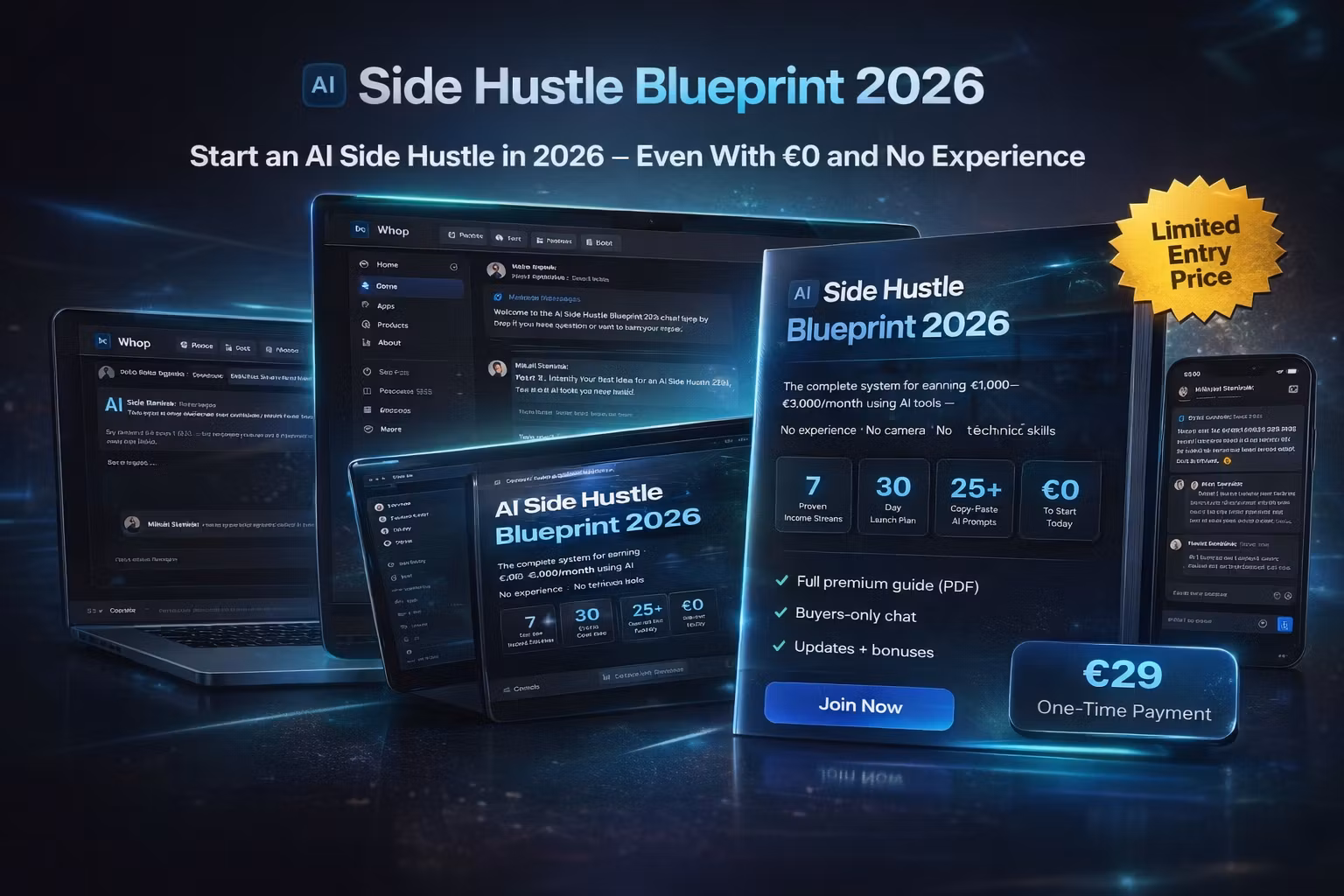 AI Side Hustle Blueprint 2026