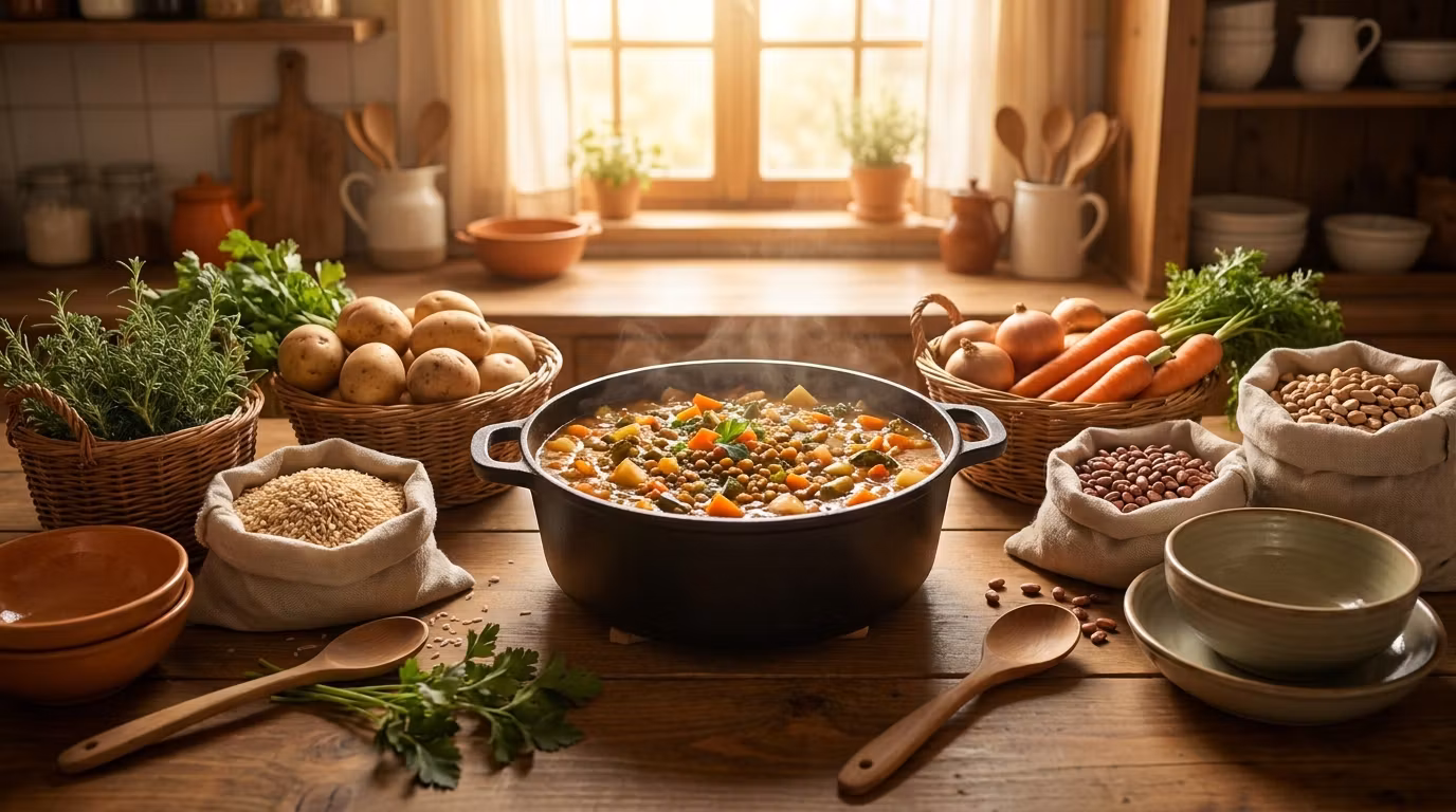 Parents Cooking Satisfying Dinners Without Overspending