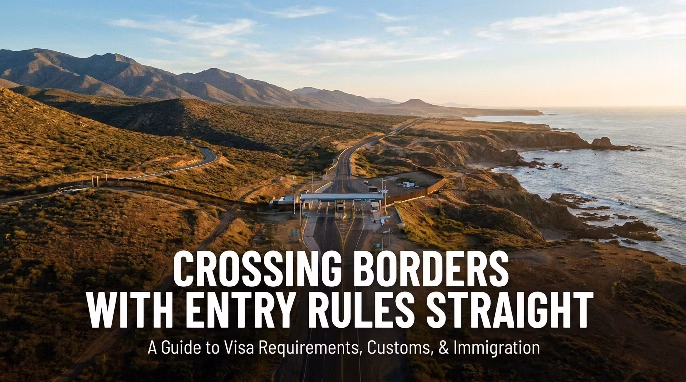 Crossing Borders With Entry Rules Straight