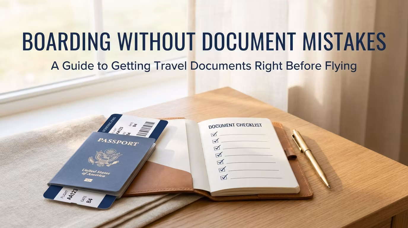 Boarding Without Document Mistakes