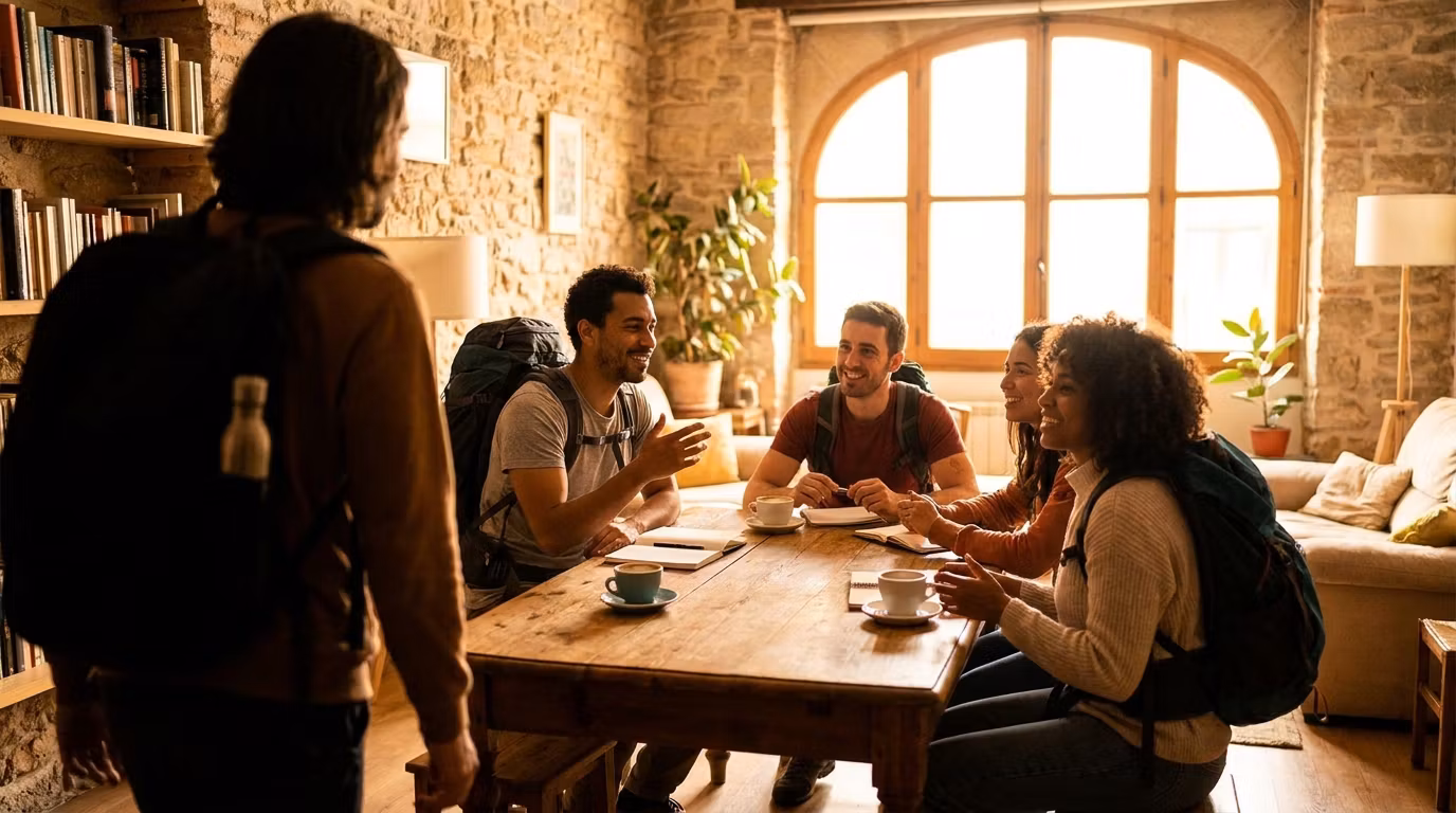 Joining Group Conversations Confidently Abroad