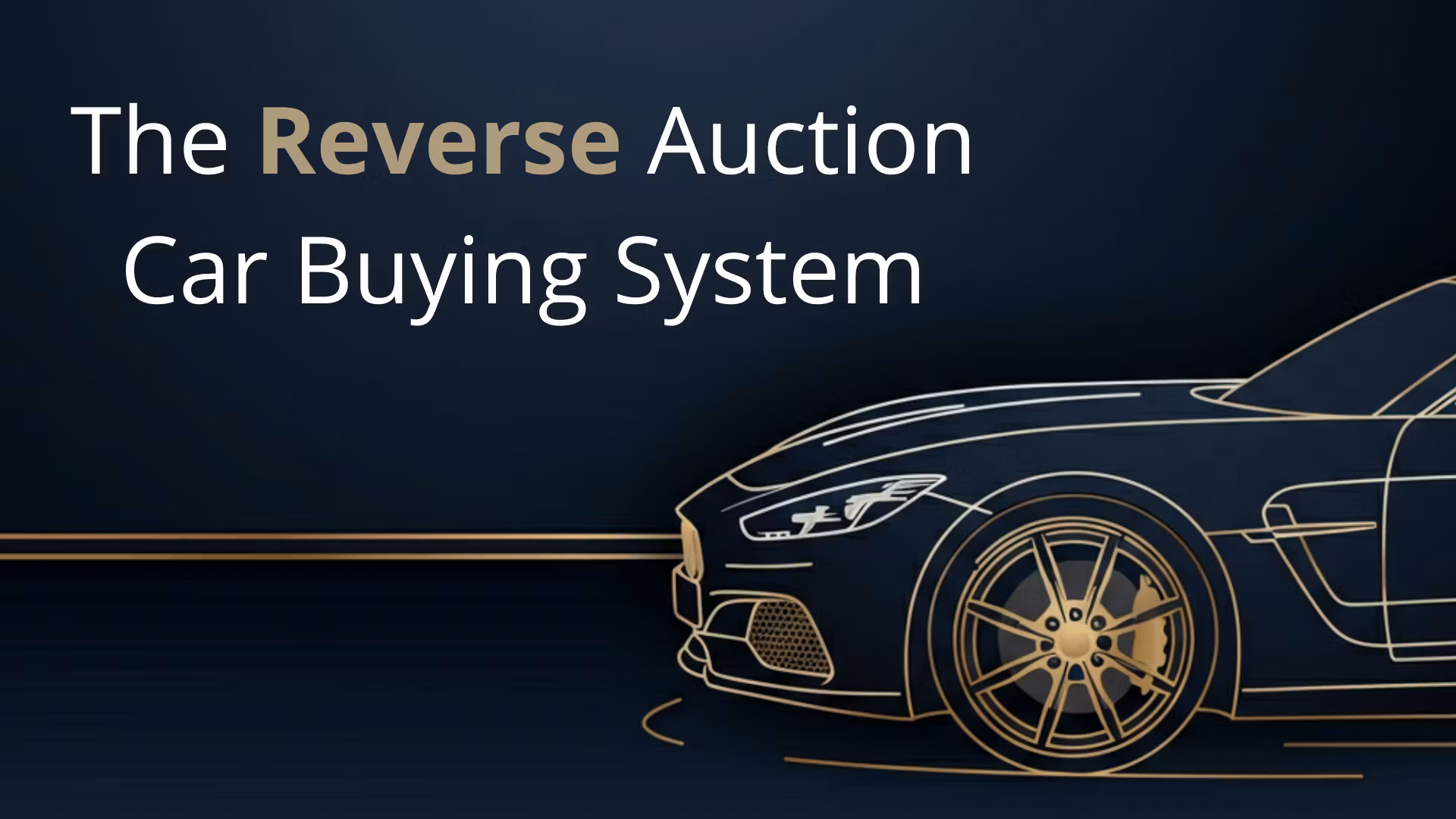 Reverse car buying