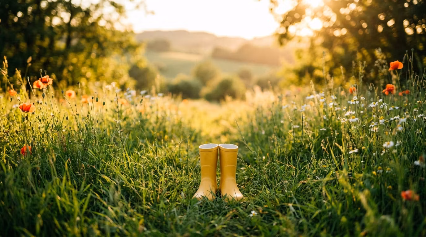Finding Joy in Yellow Boots