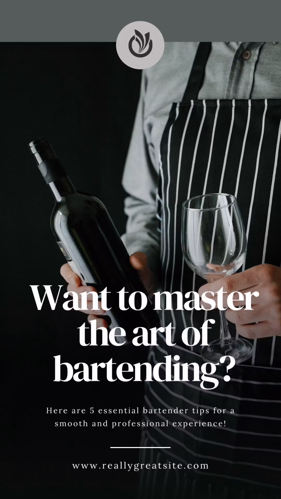 Be your own bartender and more