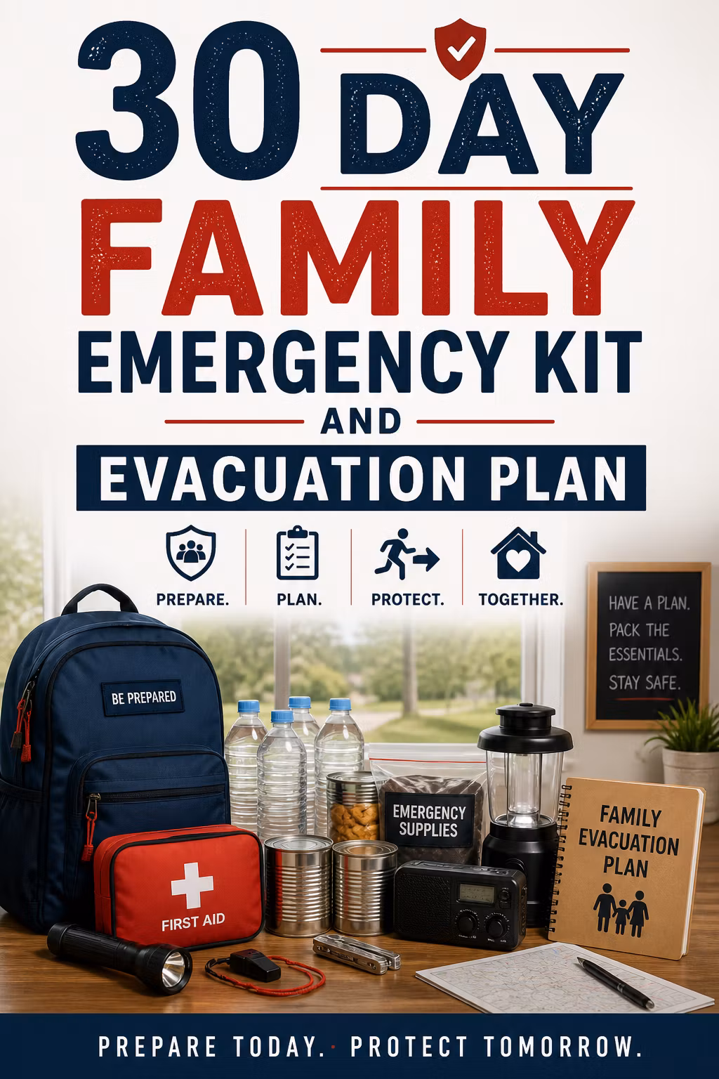 Family Emergency Kit Plan