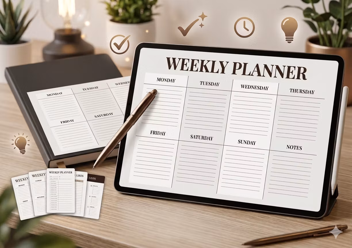 Weekora Productivity Planner