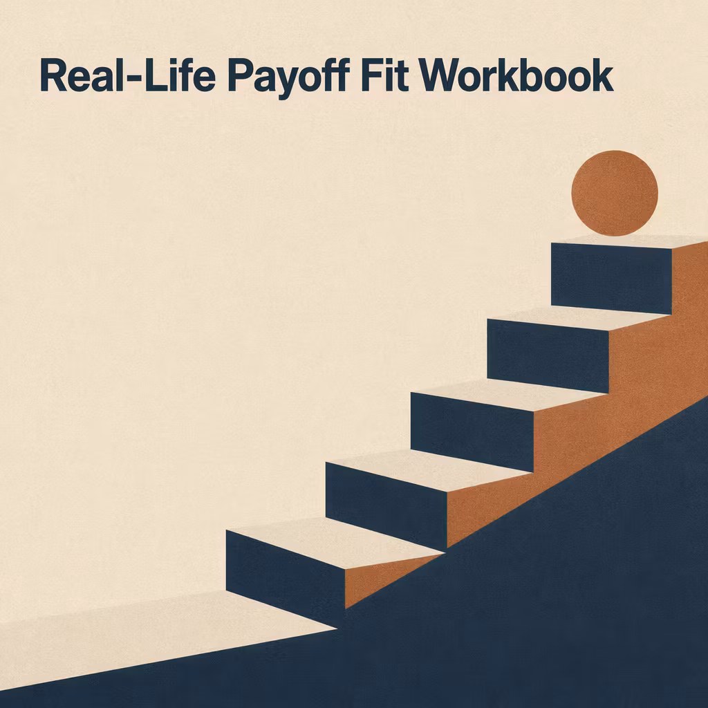 Credit Card Payoff Reset Kit