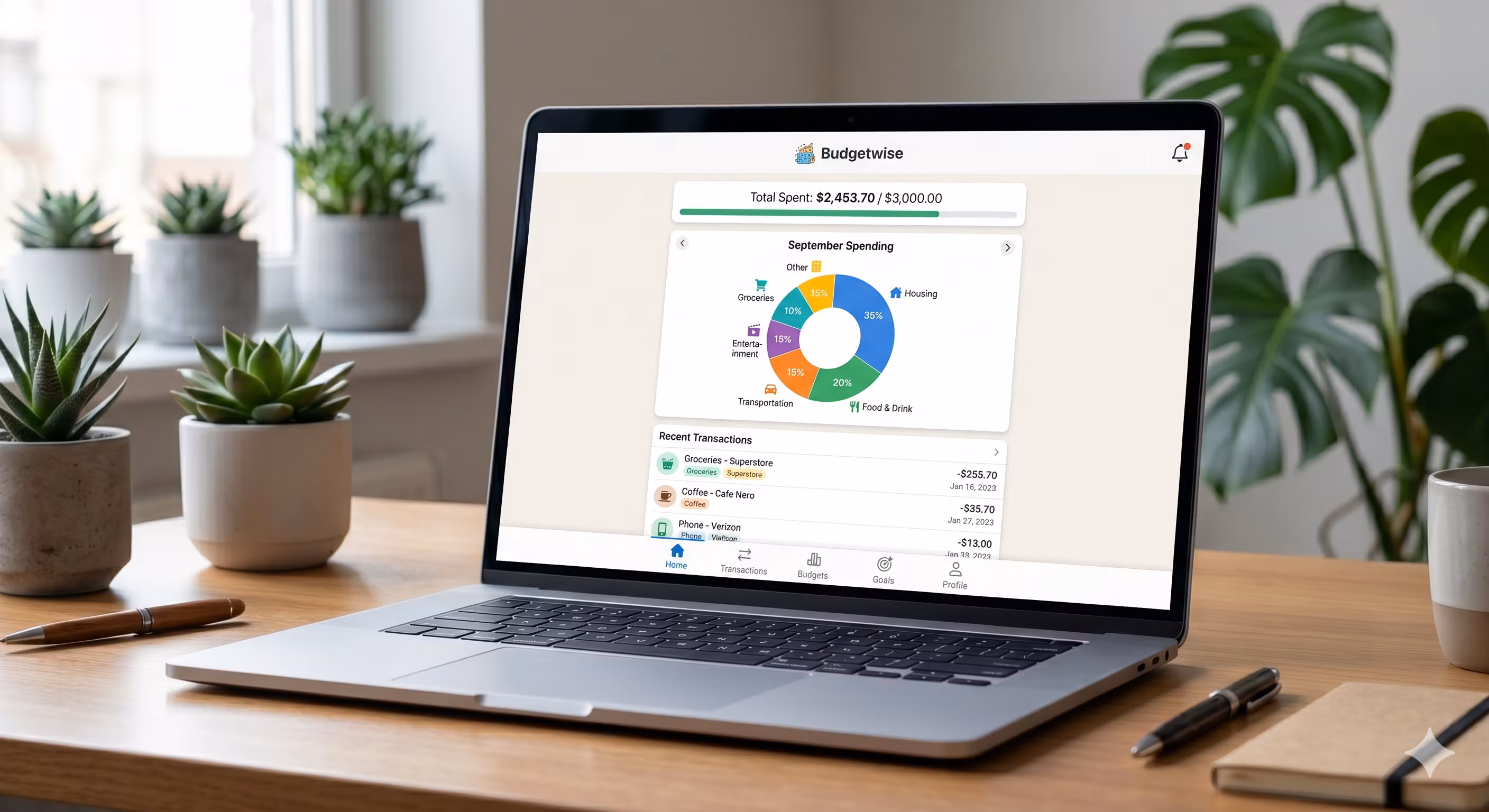 Basci Budgeting spreadsheet